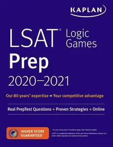 USED-LSAT Logic Games Prep 2020-2021: Real Preptest Questions + Proven Strategies + Online by Kaplan Test Prep (Paperback)