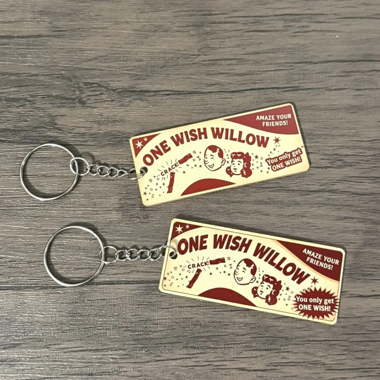 2 Ops Obsession Movie One Wish Willow Acrylic Keychain, Horror Movie Gift - Horror Gift Obsession Movie 2026