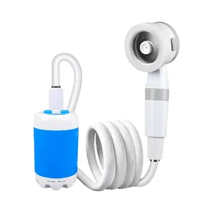 Portable Shower Camping Shower Outdoor Shower Handheld Electric Shower,camping water sprayer,for Car wash, flower watering, pet bath, cleaning