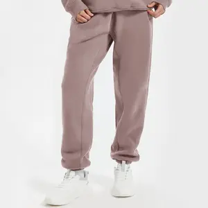 YUCOLEN Heavyweight Fleece-Lined Sweatpants for Men & Women Baggy Joggers Relaxed Fit with Drawstring Winter Warm Unisex Pants
