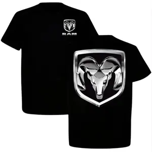 Ram Logo T-Shirt, American Truck Tshirt, Truck Lover Tshirt, Full Size, Full Color, Graphic Tshirt