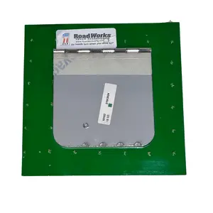 RoadWorks – Stainless Steel  Hinged Permit Panel