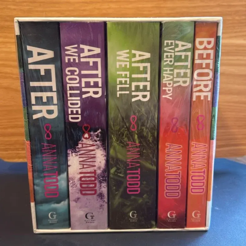 Anna Todd Complete After Series 5-Book Romance Paperback Box Set - Sealed New, Soft Cover, Romance Book Recommendations