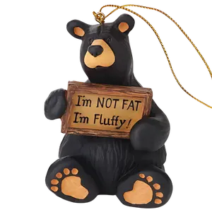 Bearfoots I'm Fluffy Ornament