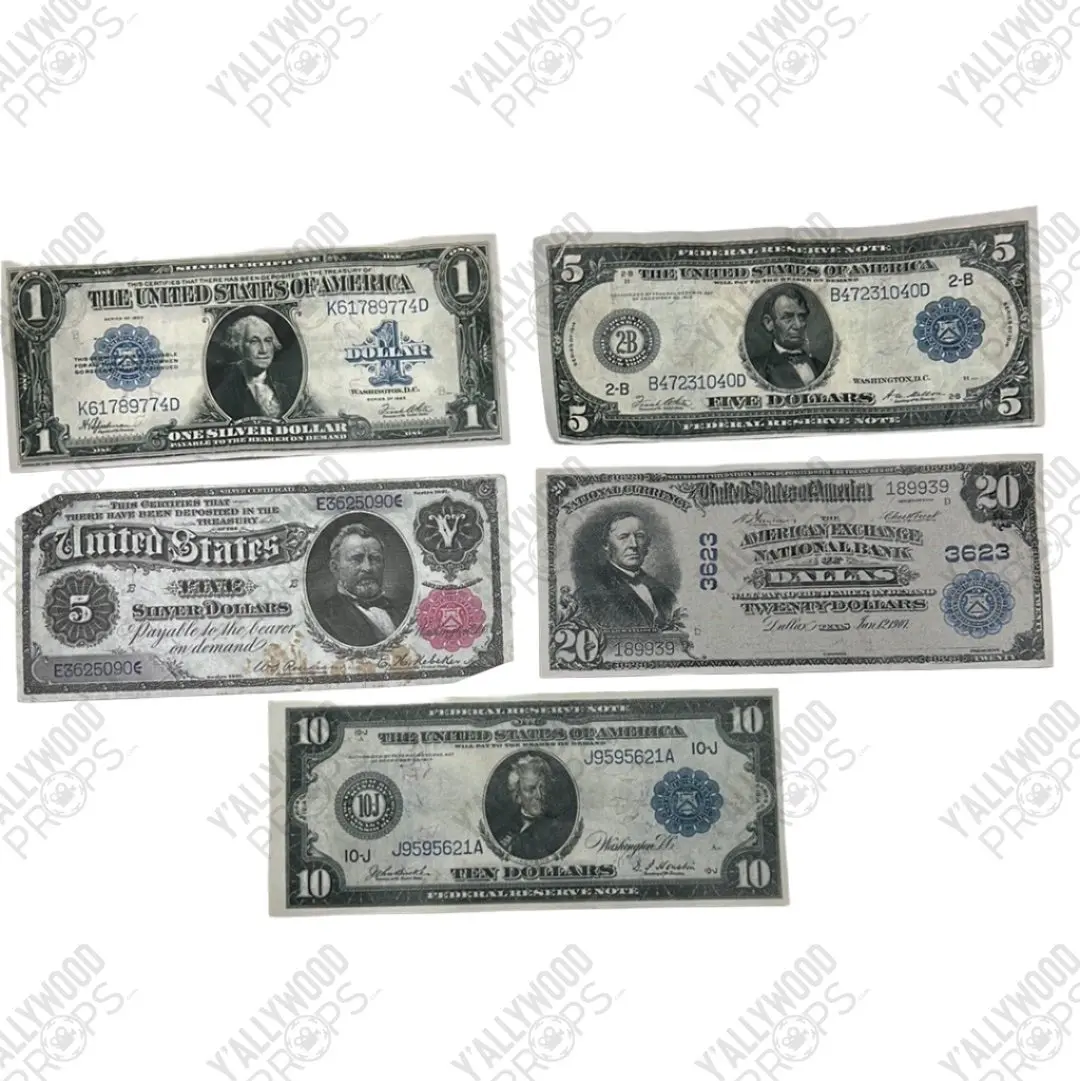 Bills from Bank Safe Explosion Killers of the Flower Moon