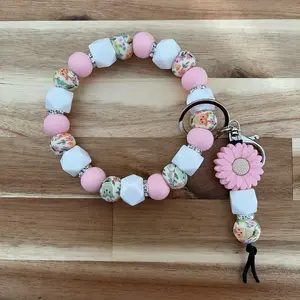 Ready to ship Wristlet Charm Keychains