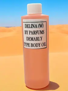 Delina By Parfums Demarly Type Body Oil 8 oz Fragrance Cosmetic