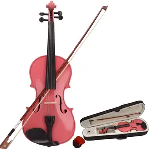 Ktaxon Acoustic Violin 4/4, Full Size Violin, Violin Kit with Case, Bow, Rosin, Child Fiddle, Learners Age 11+