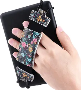 Secure Hand Strap for Kindle and Tablet - Lightweight and Versatile High Elasticity Finger Grip Holder Accessories for 6-8 Inches Kobo/Voyaga///Kindle E-Book Tablet.