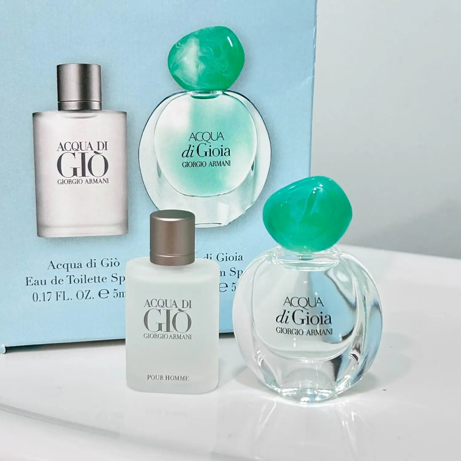 Giorgio Armani Acqua Di Gio Mini Gift Set Unisex - TikTok Shop
