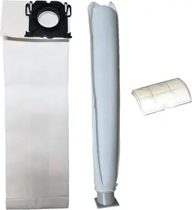 Casa Vacuums replacement for Sebo 5828ER, Windsor 5300, Kenmore W Service Box Vacuum Bag and Filter Kit. 10 Bags + 2 Filters (5301ER + 5143)