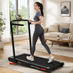 P3MAX 5-in-1 Walking Pad with Foldable Handrail, 2-Level Incline Under Desk Treadmill, Integrated Vibration Platform for Home and Office, Compact Portable Walking Jogging Machine
