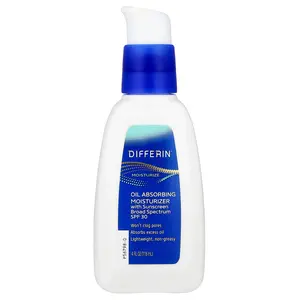 Differin Oil Absorbing Moisturizer with Sunscreen, SPF 30, 4 fl oz (118 ml) Differin Oil Absorbing Moisturizer with Sunscreen, SPF 30, 4 fl oz (118 ml)
