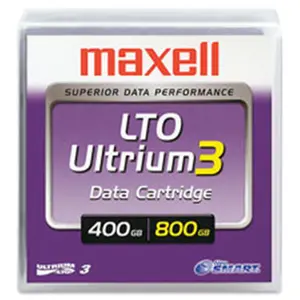 Maxell  Ultrium Cartridge- LTO3- Rewritable- 400-800 GB