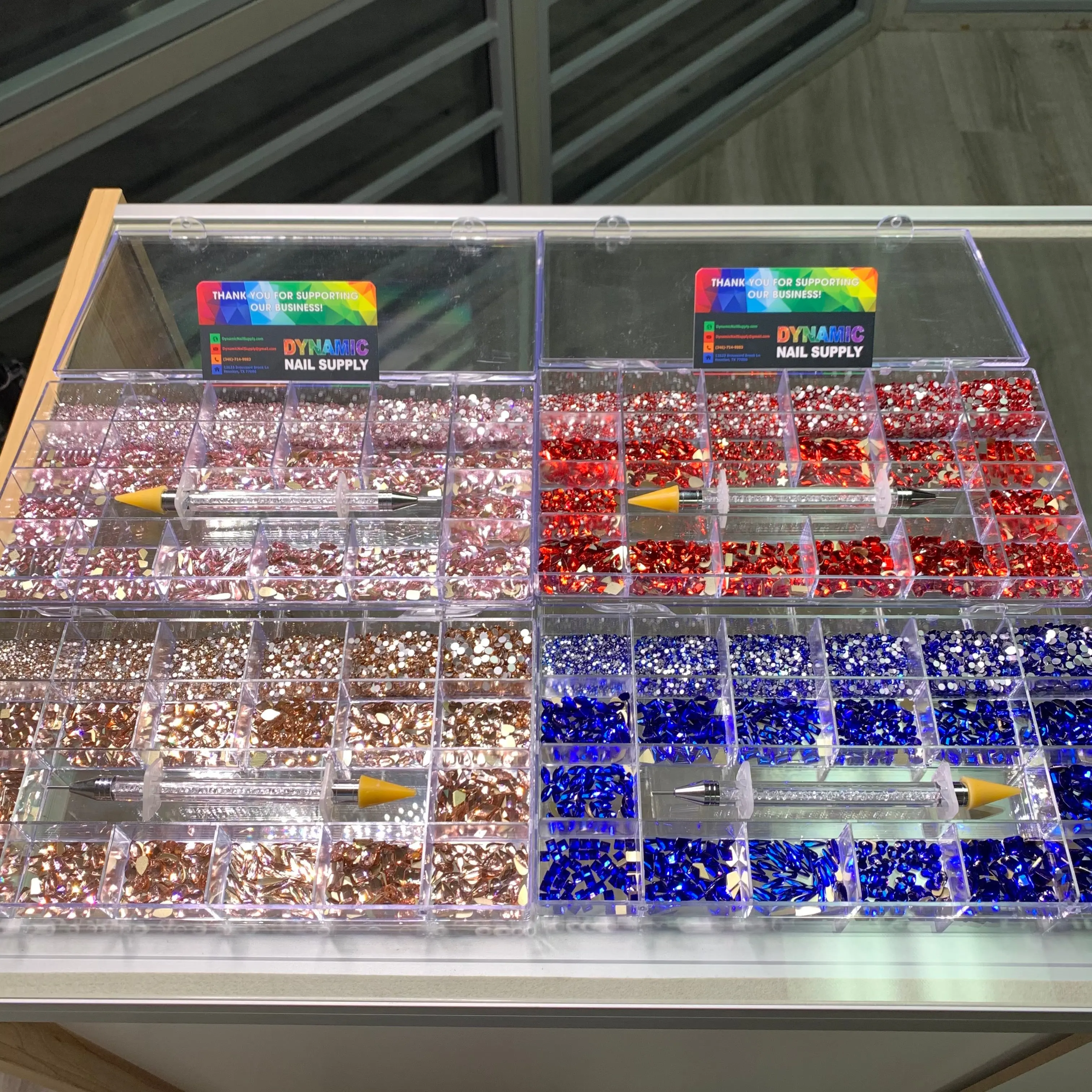 Bling Bling set - Rose - Red - Blue - Gold - 3000pcs each Bling Bling set - Rose - Red - Blue - Gold - 3000pcs each