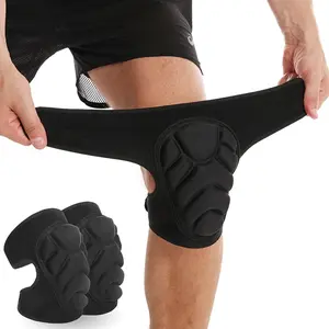 Soft Sports Knee Pads for Volleyball Dance and Wrestling Thick Crash Proof Joint Protector Gear for Roller Skating and Work Breathable High Elastic Safety Equipment Accessories