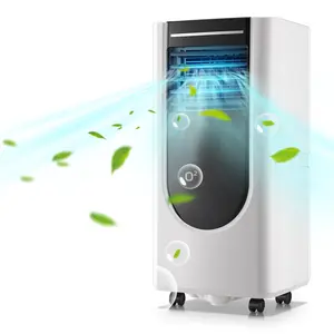 WANAI Portable Air Conditioner 8,000 BTU ASHARE Portable AC Unit, Built-in Dehumidifier & Fan Mode, Remote Control and Window Installation Kit Included, LED Display, for Home Office Garage Business