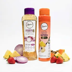 Anyeluz Shampoo de Cebolla y Anyeluz Coctel de frutas (2 pack)