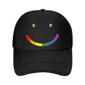Gay Pride Equality LGBTQ Smile Baseball Cap