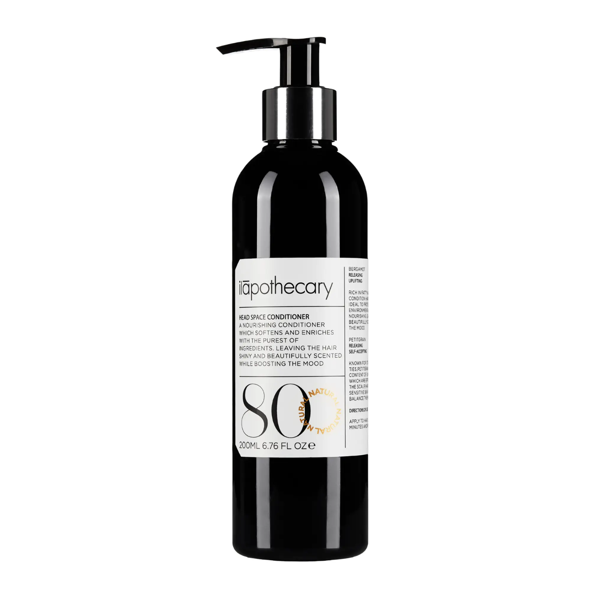 ilapothecary Head Space Conditioner - Essential Oils Conditioner for Women - Gluten Free, Nourishing Blend with Bergamot and Patchouli - 200 ml