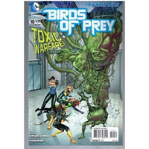 USED-BIRDS of PREY DC Comic # 10 (Aug 2012) The New 52 Series by Swierczynski & Foreman (Unknown)