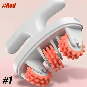 Leg & Neck Massage Roller – Waist, Abs & Full Body Muscle Soreness Relief | Fitness Roller