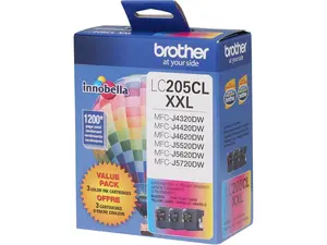 Brother LC2053PKS High Yield Innobella Ink Cartridge - Combo Pack - Cyan/Magenta/Yellow