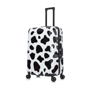InUSA PRINTS 28" Lightweight Hardside Spinner-Cow