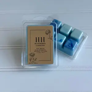 H|H Blueberry Cobbler 2.5oz 71g Scented Wax Cubes for Home Fragrance Hand Poured in Sarasota,FL