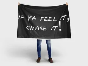 If ya feel it, chase it! Flag, Twisters Movie many size flag, Banners, Twisters Movie Flag 3x5ft