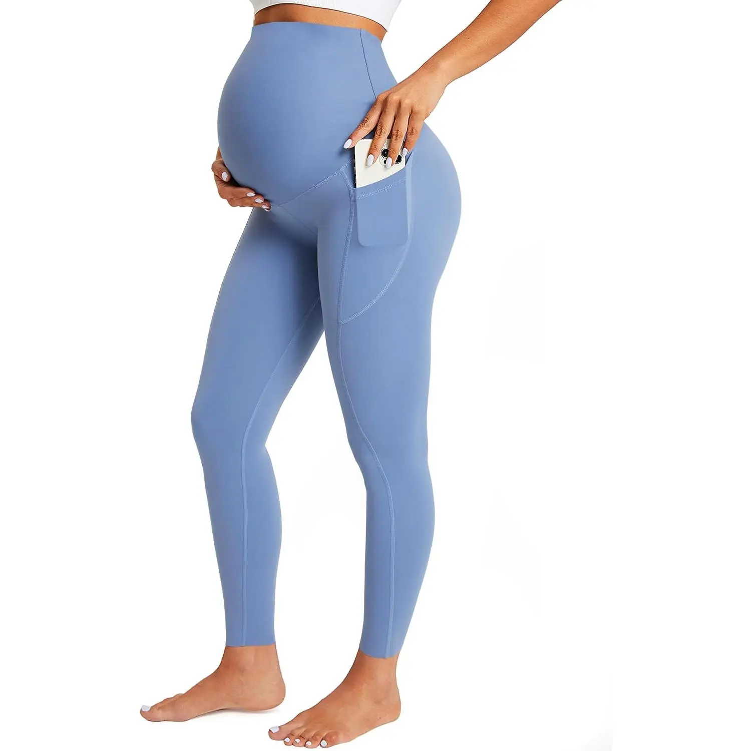 With Pockets - Azure Blue