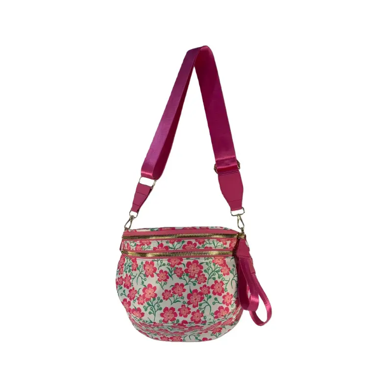 small pink floral print