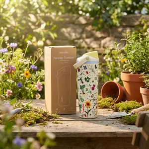 The “Mother Nature” Owala Limited Edition 30oz FreeSip Sway – Mother’s Day Special Insulated Water Bottle, Leakproof Stainless Steel Tumbler with Straw for Gym, Travel, Office & Everyday Hydration
