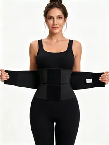 Women's Leopard Print Shapewear, Double Wrap Compression Waist Trainer, High Compression Tummy Control，Abdominal Support, Adjustable Belt, Invisible Waist Cinch, Workout & Daily Use