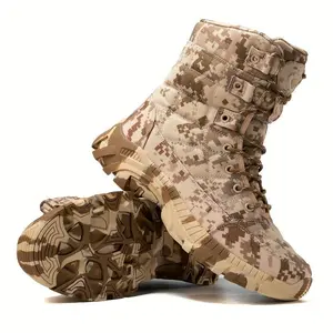 High top camouflage tactical boots - durable, non slip, comfortable lace up outdoor hiking, hiking, and casual skiing shoes, ski boots, hiking boots