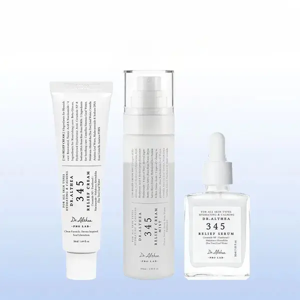 3-Piece Vegan Korean Skincare Set with Centella & Ceramides - Soothing Barrier Relief, Cruelty-Free, Fragrance-Free for Acne-Prone Sensitive Skin