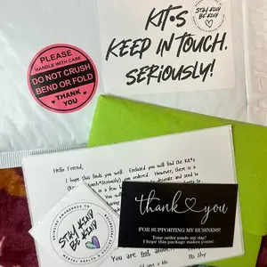 Stay Kind Be Kind Postcard KIT•S - Keep In Touch, Seriously!