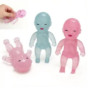 Glitter Squishy Pal – Soft Squeezable Fidget Toy, Cute Sparkly Sensory Decompression Figure, Desk Decor & Anxiety Relief, Ideal for Birthday Gifts, Party Favors, Classroom Prizes