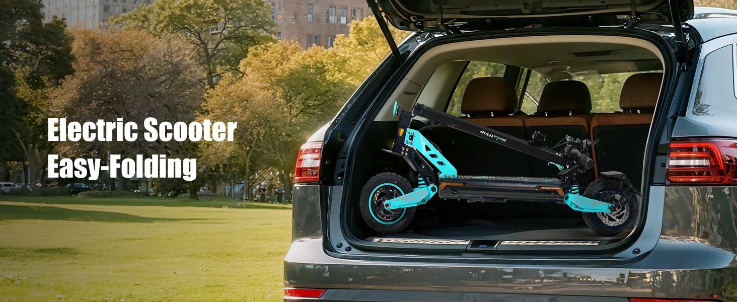 SCOOTHOP G3/G3pro Electric Scooter for Adults 1200W/1200W*2 Motor 40-Mile Range 34 MPH 10" Tires Foldable Frame Dual Disc Brakes Off-Road E-Scooter for Commuting & Fitness TikTokShopNewYear SpringStatements