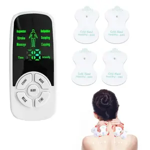 Portable Dual Channel Slow Pulse Massager, Relieves Muscle Discomfort and Fatigue, Ideal Gift for Loved Ones, Portable Design
