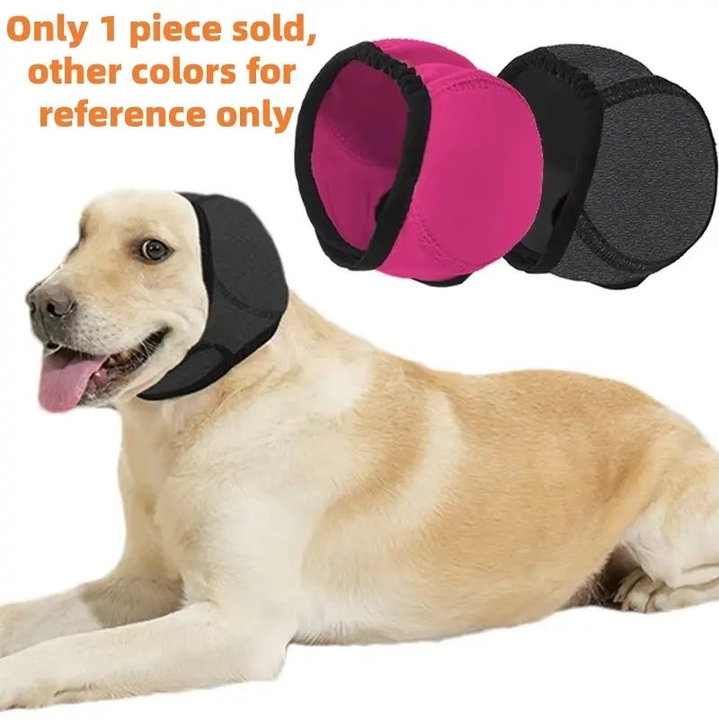 Professional Noise Reduction Dog Ear Cover Supplies, Rainstorm/swimming/outdoor/vet Visit, Memory Cotton Breathable Design, Suitable for Puppies and Adults
