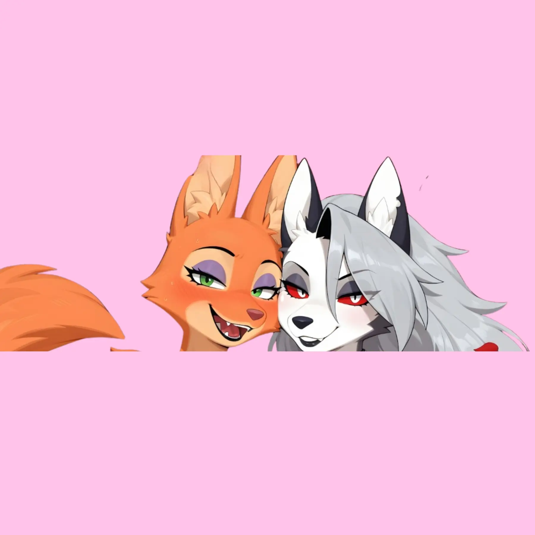 Furry Boss Cute Sticker #4 – Kiss-Cut Vinyl Decal for Laptop & Hydro Flask, Full Body Sticker