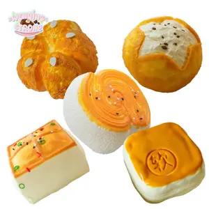 [WenQing Taba Squishy] Handmade Taba squishies/Iron Plate Tofu -Cream Puff-Soft Breadfidget toysfull body silicone rebornanxiety relief productstoys grown upsgirl toyanxiety fidgets Toy Iron Plate Tofu -Cream Puff-Soft Bread  Squishy Deck Stress Ball