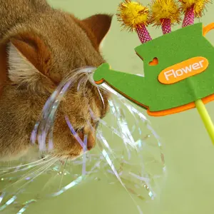 Pawlikee Rainbow Flow Watering Can Cat Wand