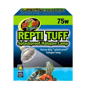 Zoo Med Repti Tuff Splashproof Halogen Lamp 75W