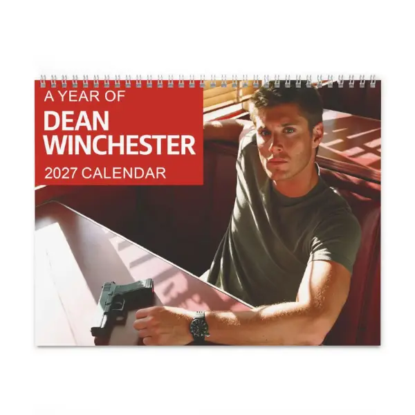 Supernatural 2027 Wall Calendar, Dean Winchester Collector Calendar, Monthly Planner for TV Series Fans