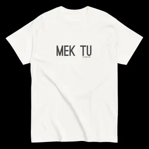 MEK TU Gypsy classic tee Cotton Fabric Unisex Menswear Womenswear Top