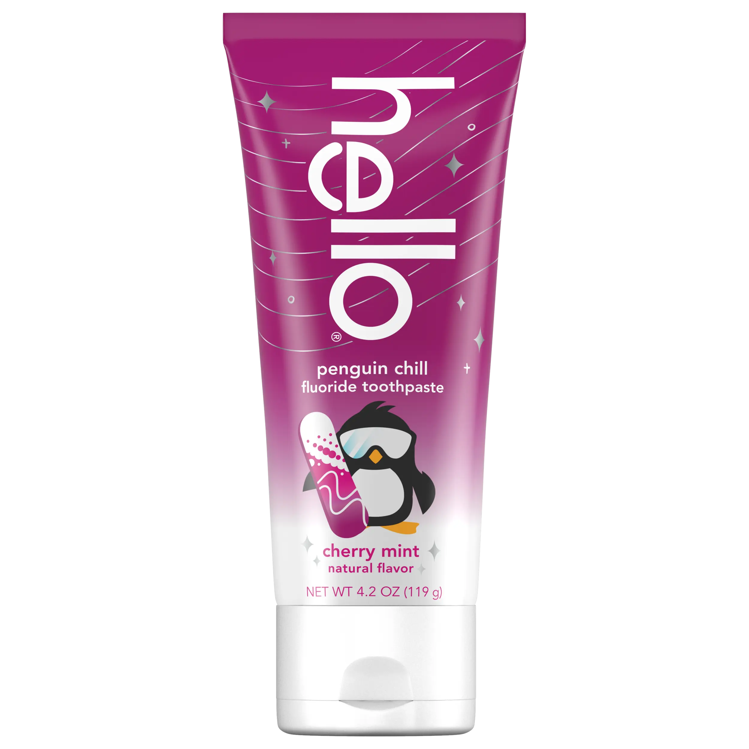 hello kids cherry mint penguin chill fluoride toothpaste