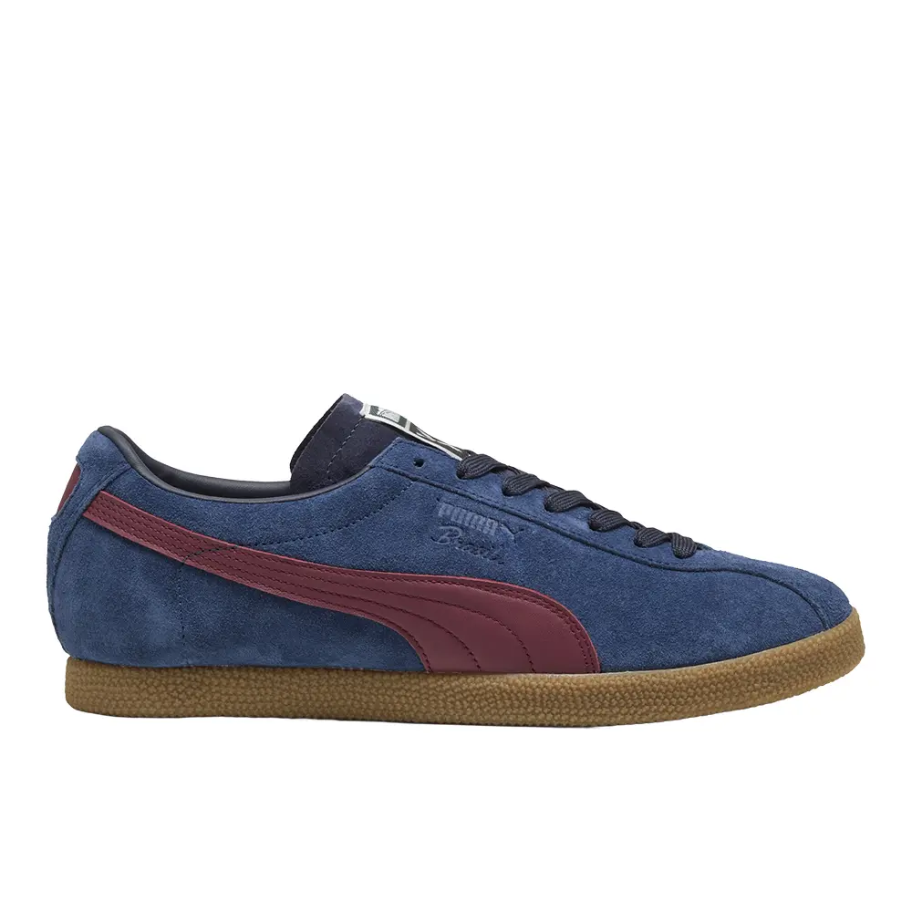 PUMA Mens Brasil Lace Up Sneakers Shoes Casual - Blue