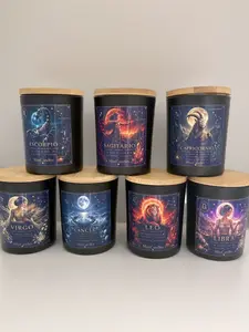 Vela  Aromática Zodiacal Artesanal / Elige tu Signo del Zodiaco